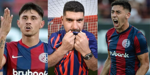 San Lorenzo, Ortigoza, Adam Bareiro, Gastón Hernández