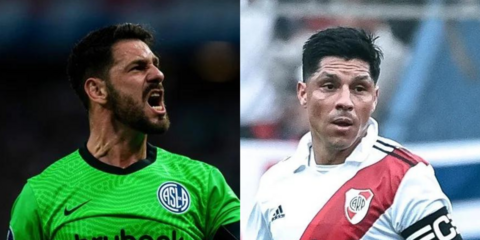 Batalla vs Enzo Pérez en San Lorenzo contra River