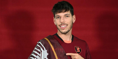 Agustín Martegani en Salernitana