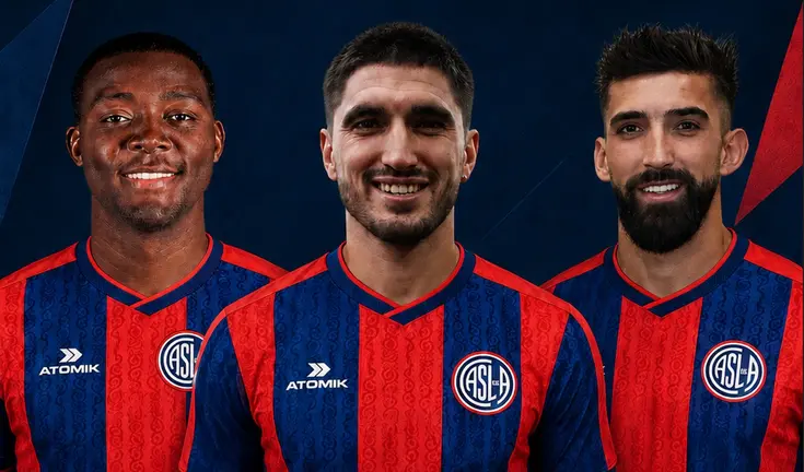Arboleda, Del Prete y Amor, los tres refuerzo que se suman a San Loreno
