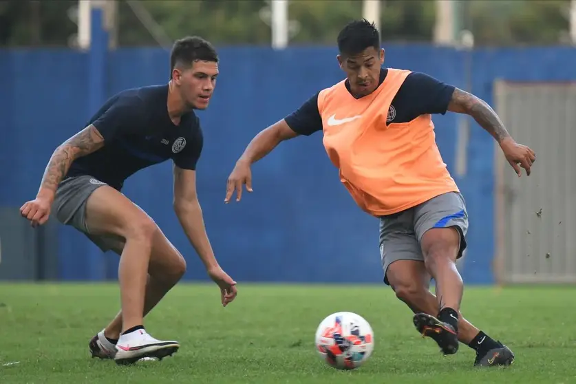 San Lorenzo practicó de cara al partido con Defensa y Justicia