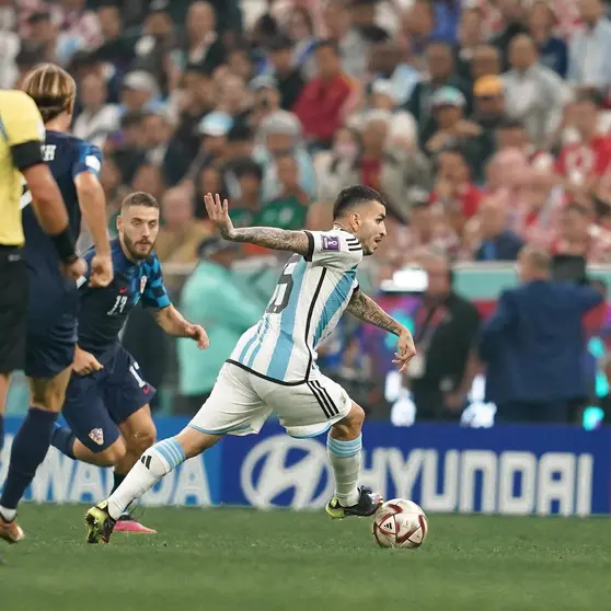 Angelito Correa debutó en el Mundial