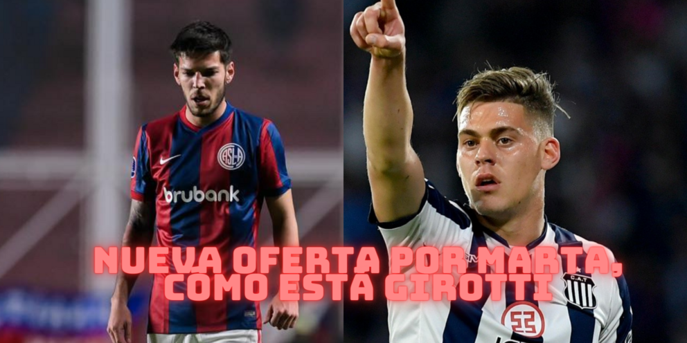 Nueva oferta por Martegani y lo que se sabe de Girotti a San Lorenzo