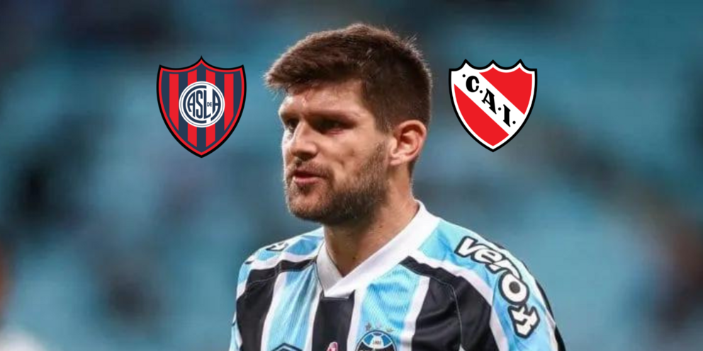 Walter Kannemann, entre San Lorenzo, Independiente y Gremio