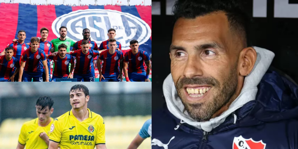 Tévez, San Lorenzo, Bonfiglio
