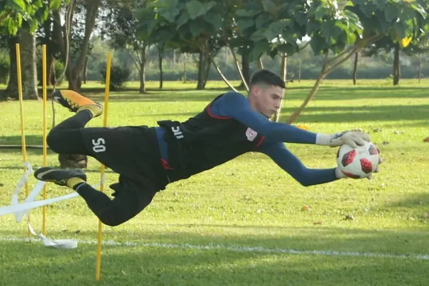 Orlando Gill, nuevo arquero de San Lorenzo.