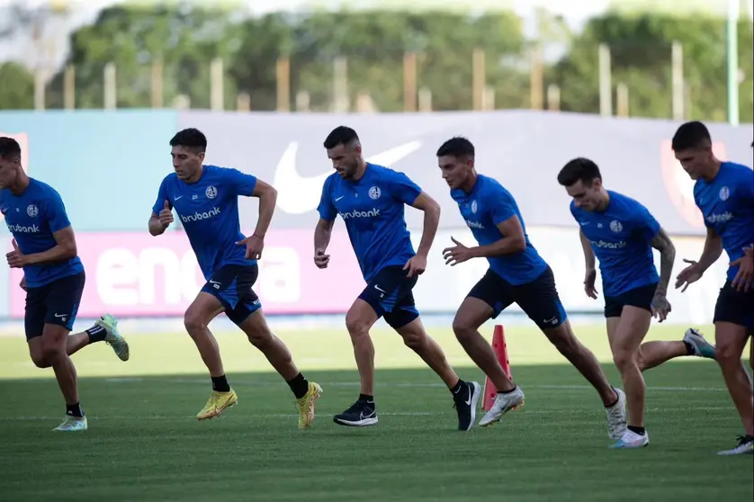 Arrancó el trabajo de San Lorenzo.