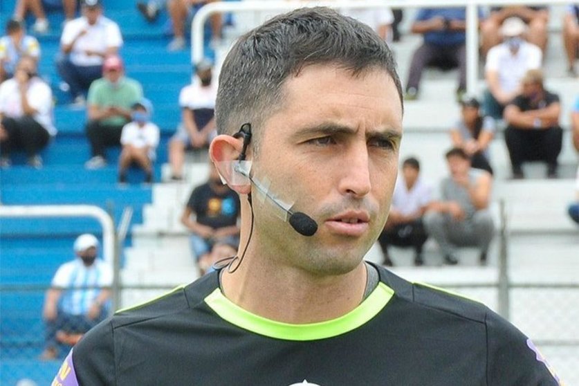 Nazareno Arasa, árbitro de San Lorenzo - Boca.