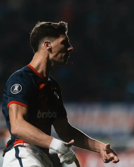 Gastón Campi, primer y decisivo gol en San Lorenzo.