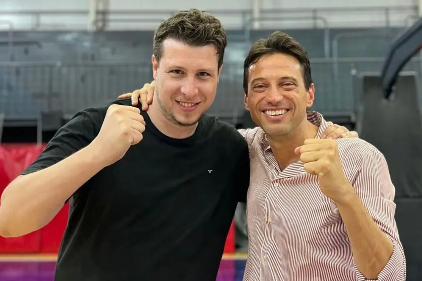 Martín Cigna y Marcelo Moretti