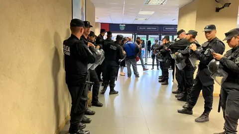 La Policía tuvo que intervenir tras los incidentes