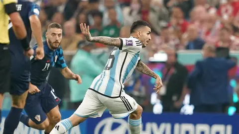 Angelito Correa debutó en el Mundial