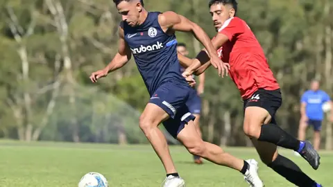 Maroni formó parte del equipo que enfrentó a Boston River