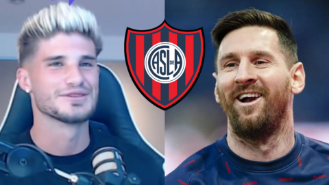Rodrigo Ins&uacute;a San Lorenzo Messi