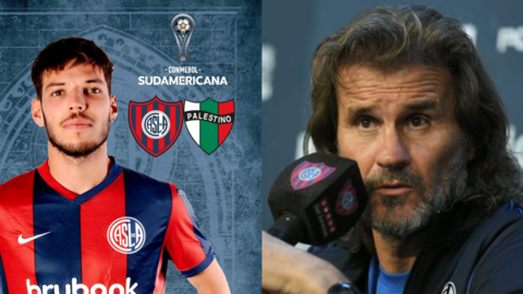 San Lorenzo Ins&uacute;a Palestino Copa Sudamericana