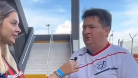 Ping Pong al Gordo Ventilador, en la previa de San Lorenzo vs DIM por Copa Sudamericana