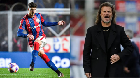 Insúa y Gastón Campi en San Lorenzo