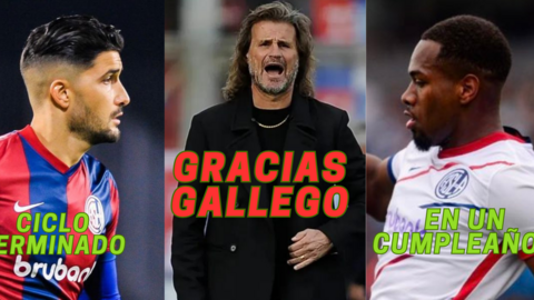 Ciclo acabado de Blandi, Perea en un cumpleaños; gracias Gallego por el 3er puesto de San Lorenzo