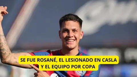 El caso Rosané de San Lorenzo a Barracas, el lesionado en CASLA, y el equipo vs San Pablo por Copa