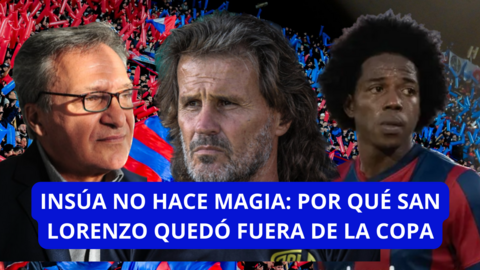 LAS RAZONES DE POR QUÉ QUEDÓ FUERA SAN LORENZO DE LA COPA SUDAMERICANA ANTE SAN PABLO