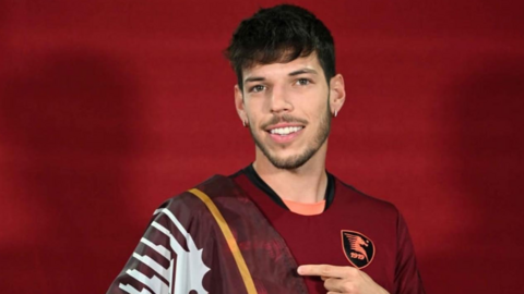 Agustín Martegani en Salernitana