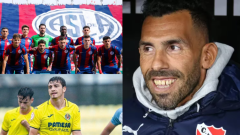 Tévez, San Lorenzo, Bonfiglio