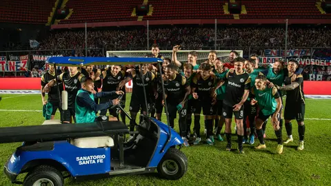 San Lorenzo tras ganarle a Belgrano en Copa Argentina