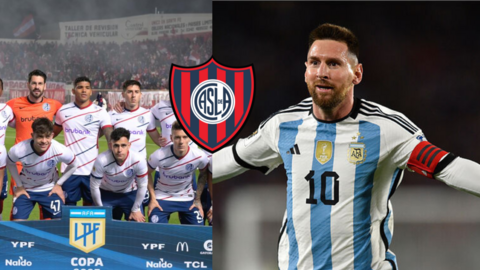 Los 4 jugadores de San Lorenzo que vieron el show de Messi en Argentina vs Ecuador