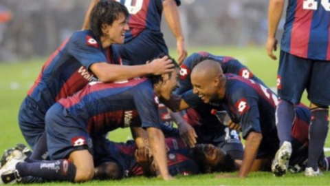 El gol de Chaco Torrea con San Lorenzo ante Huracán en 2009