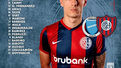 Convocados de San Lorenzo