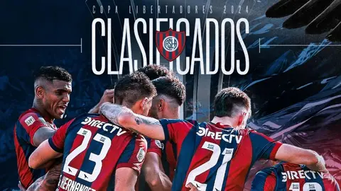 San Lorenzo clasificó a la Copa Libertadores de América.