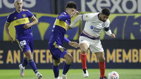 Ortigoza en el &uacute;ltimo cruce con Boca en la Bombonera