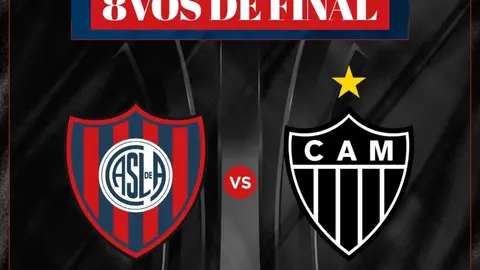 Octavos de final de la Copa Libertadores, San Lorenzo - Atlético Mineiro.