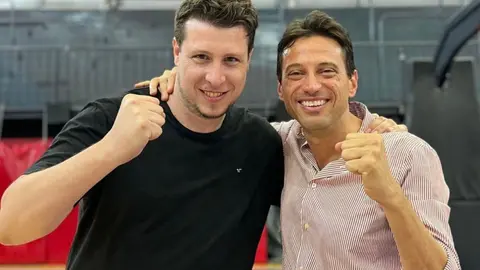 Martín Cigna y Marcelo Moretti