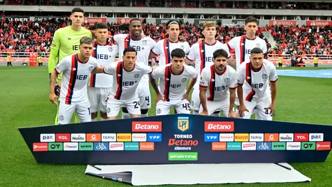 La formación de San Lorenzo contra Independiente