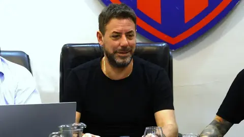 Sergio Costantino, presidentre de San Lorenzo.