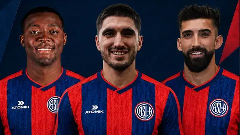 Arboleda, Del Prete y Amor, los tres refuerzo que se suman a San Loreno