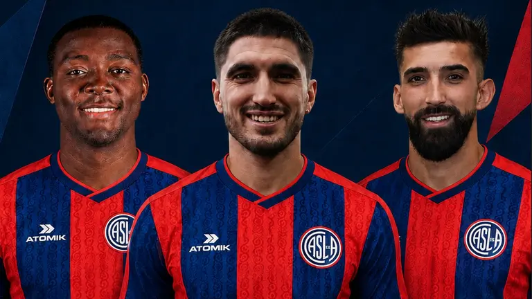 Arboleda, Del Prete y Amor, los tres refuerzo que se suman a San Loreno