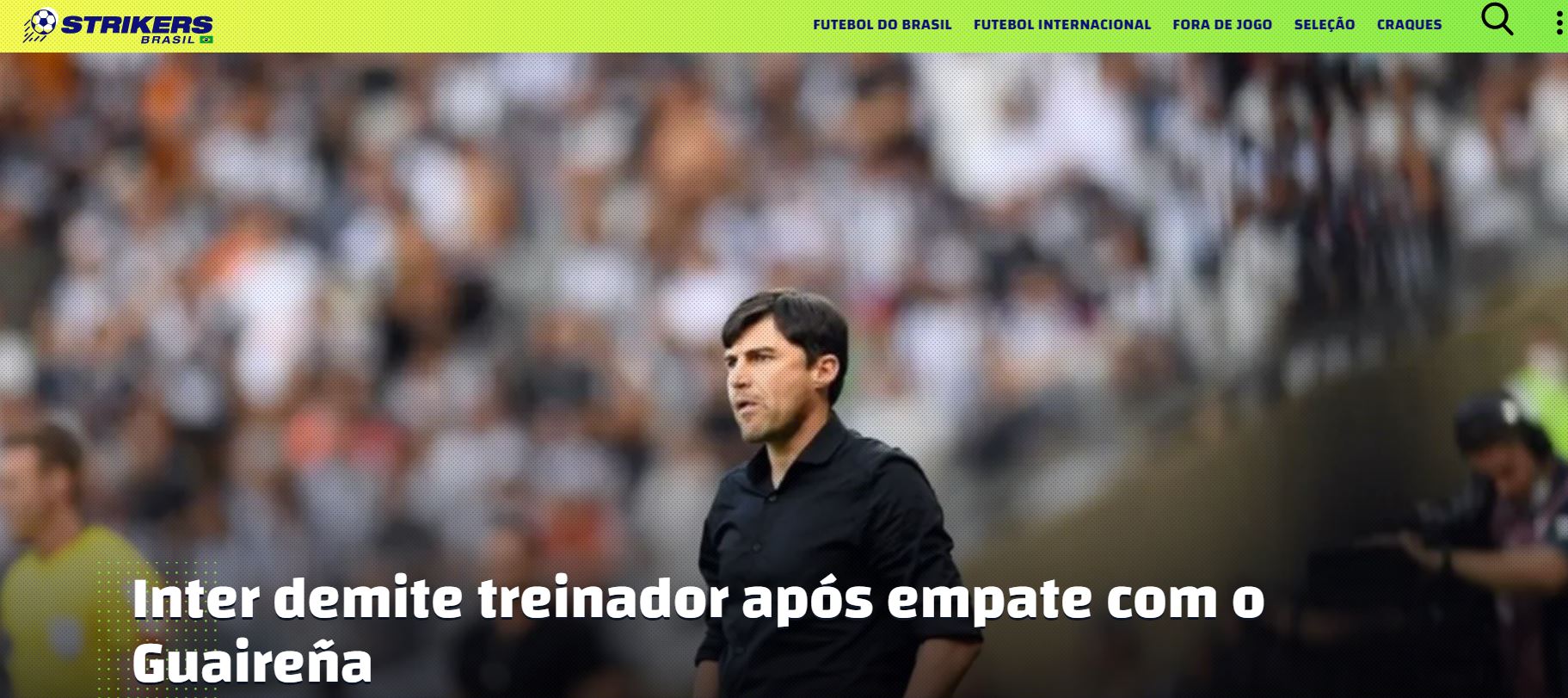 El Cacique Medina fue echado del Inter