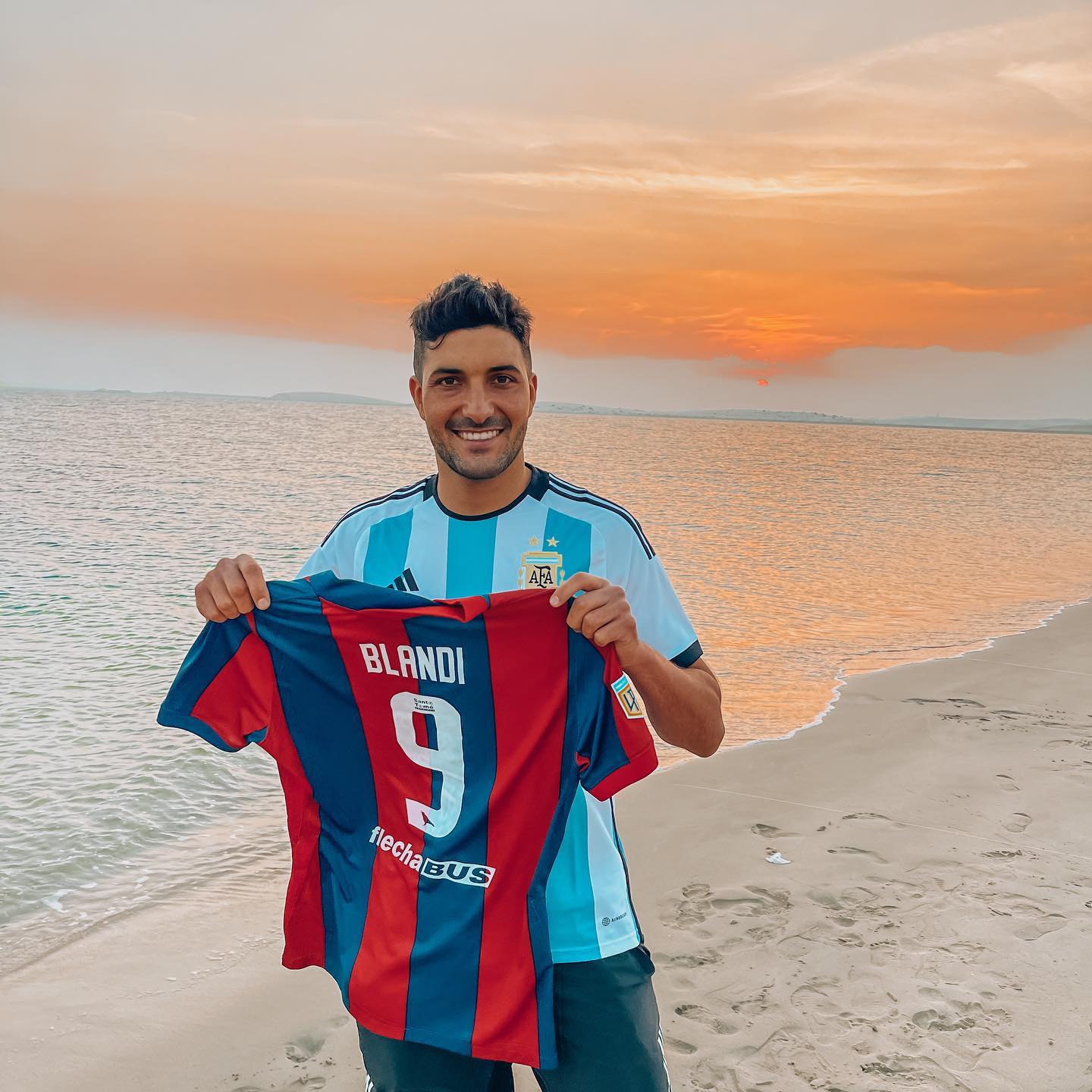 Nicolás Blandi renovó con San Lorenzo por un año