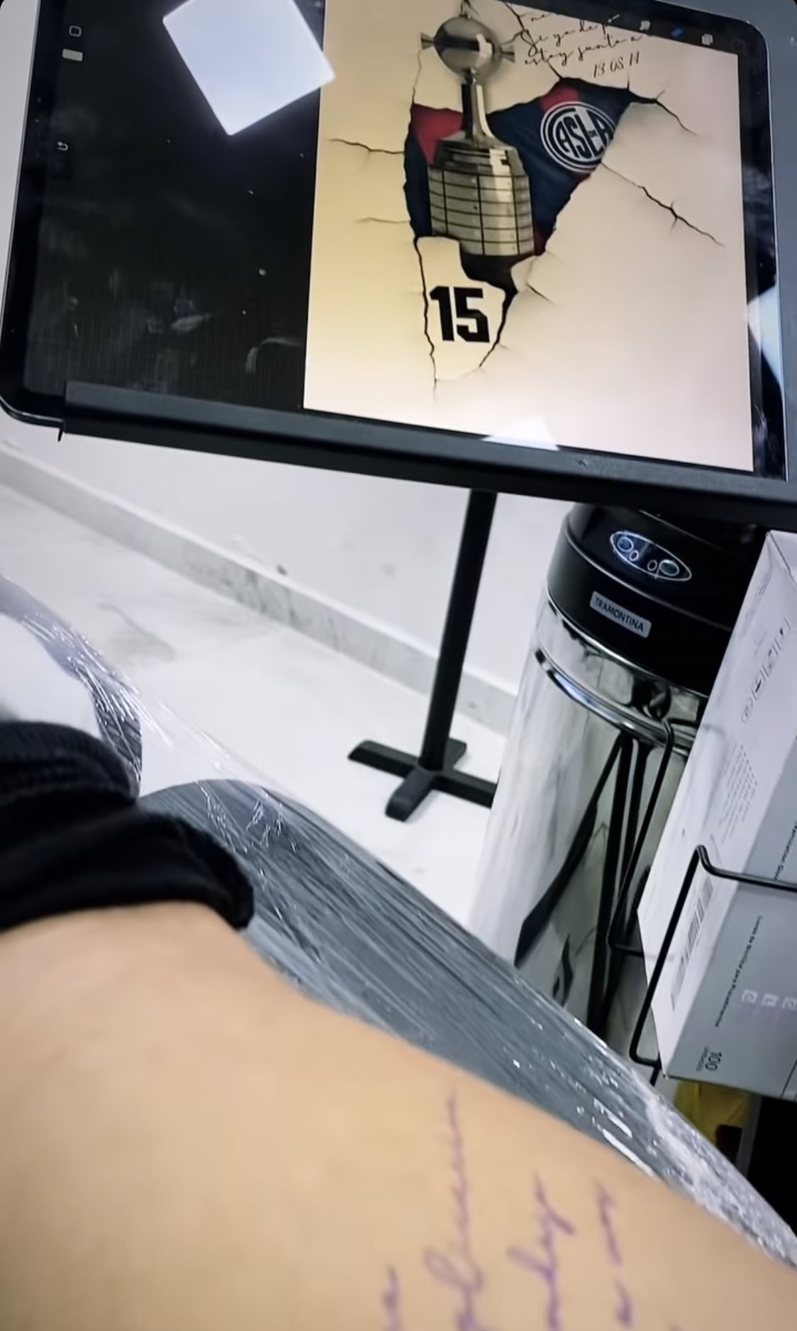 El tatuaje de Tito Villalba