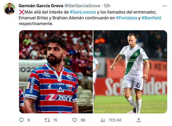 Los jugadores que rechazaron a San Lorenzo