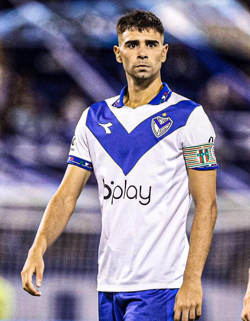 Federico Gianetti, hoy capitán de Vélez. San Lorenzo y Boca lo quieren.