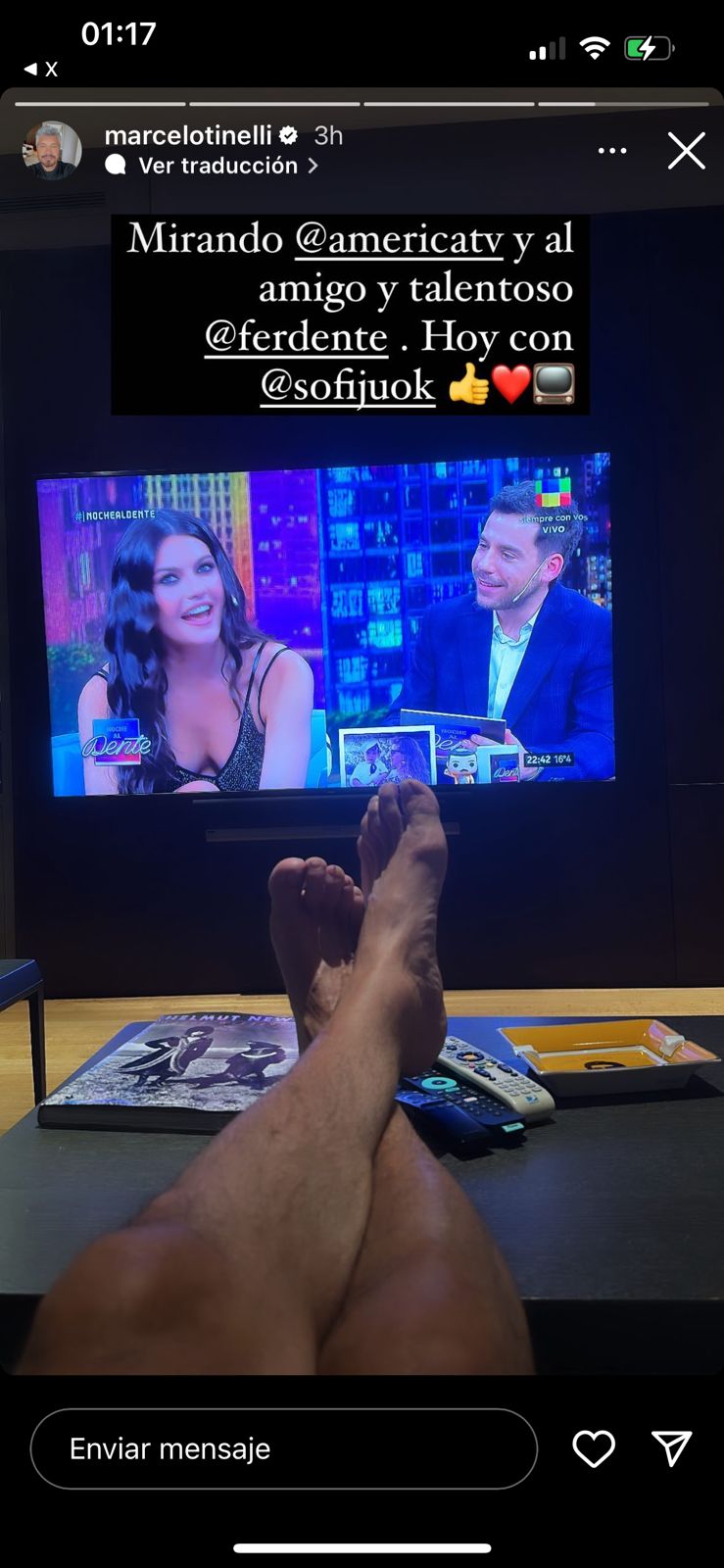 Marcelo Tinelli en redes