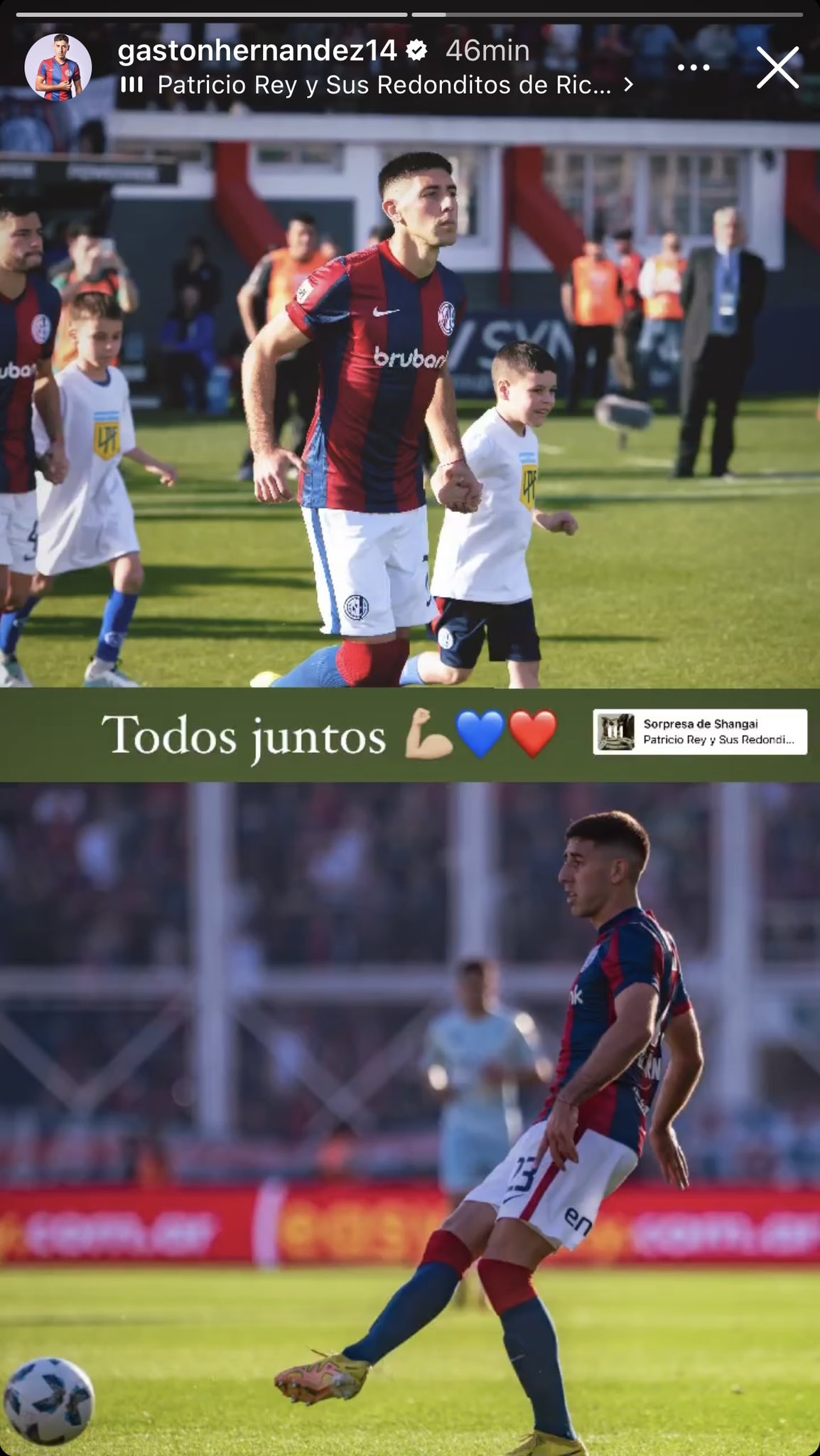 Gastón Hernández en redes sociales.