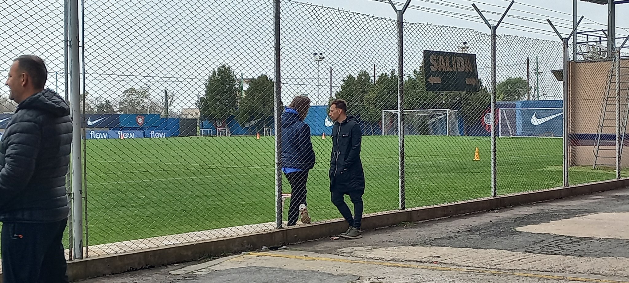 Jonathan Bottinelli con Insúa en San Lorenzo