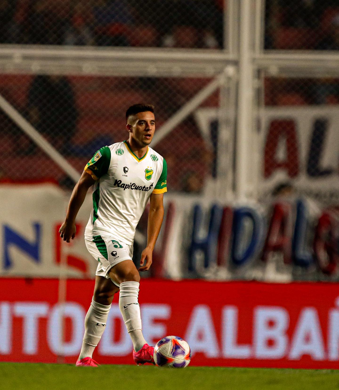 Kevin Gutiérrez en el Nuevo Gasómetro