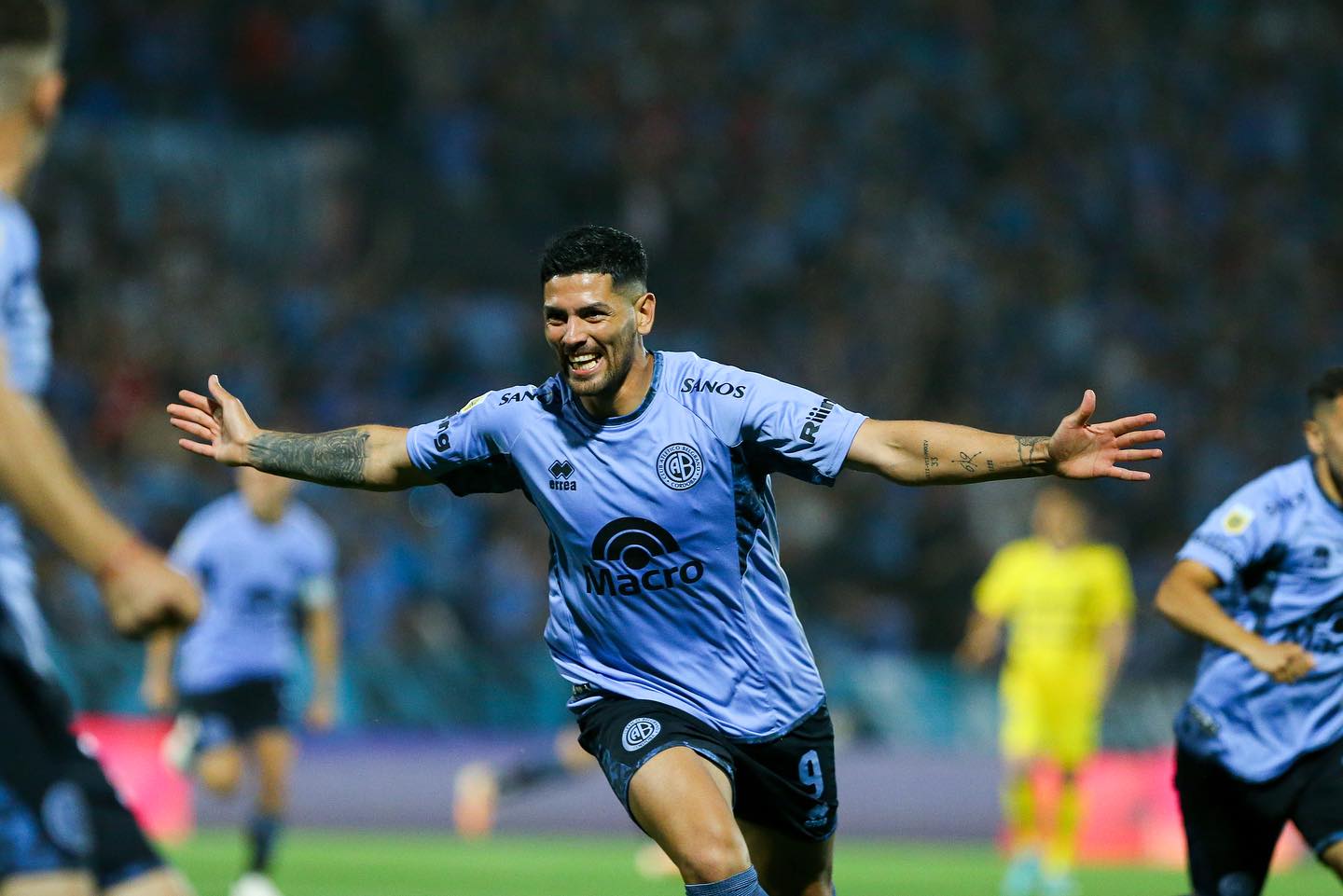 Lucas Passerini, de Belgrano, interesa en San Lorenzo.