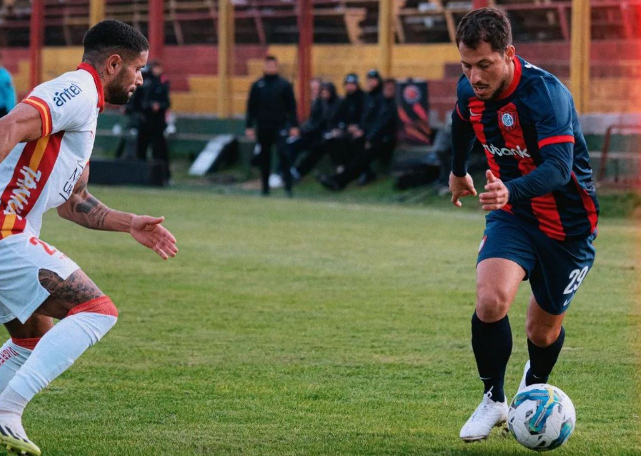 San Lorenzo perdió en su debut en la pretemporada en Uruguay.