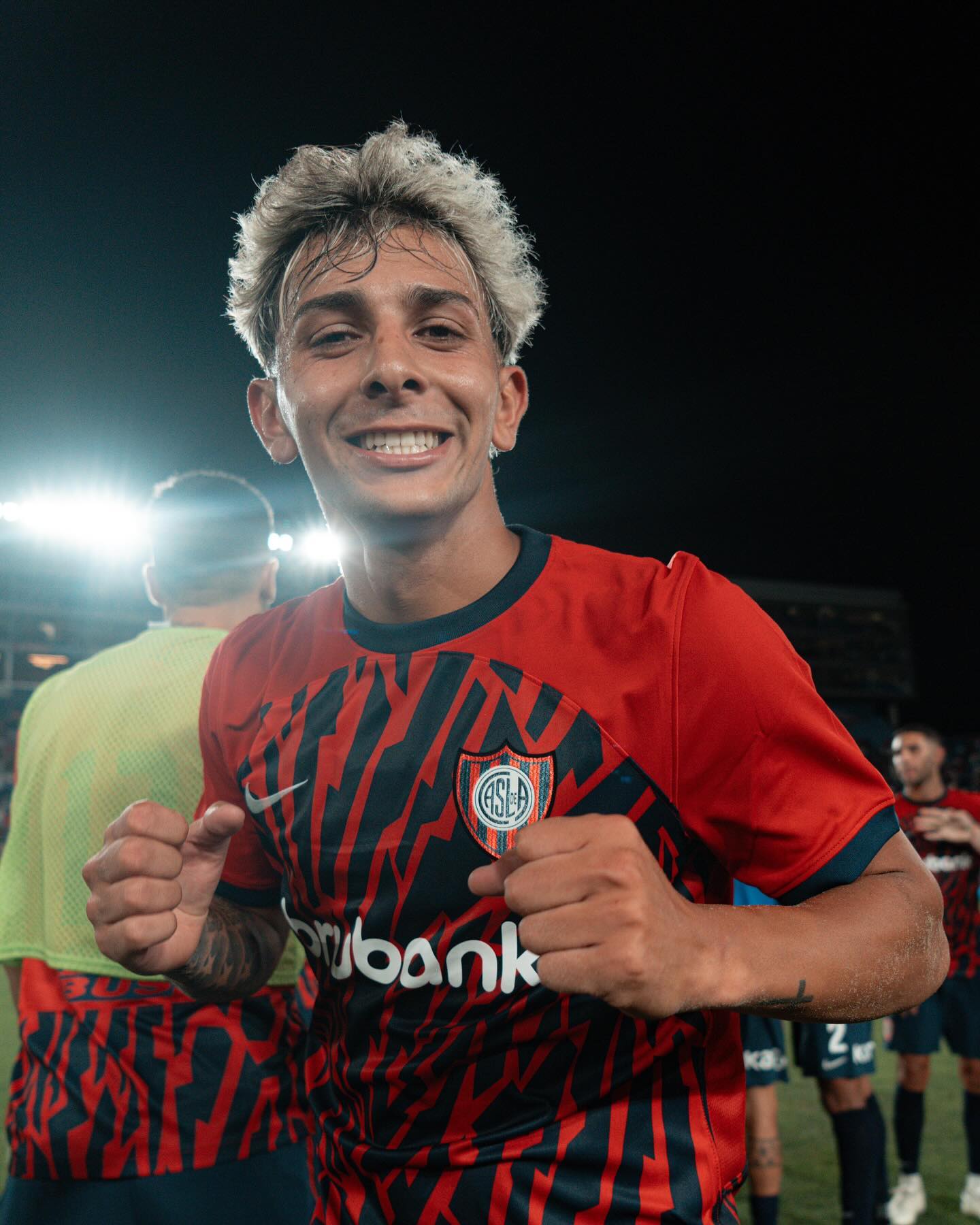 Elián Irala, de buen desempeño en el debut de San Lorenzo en el 2025.
